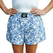 Blue Floral Boxer Short | Girlie Girl Originals