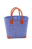 Shebobo Augustine Denim Straw Basket Bag - Little Miss Muffin Children & Home