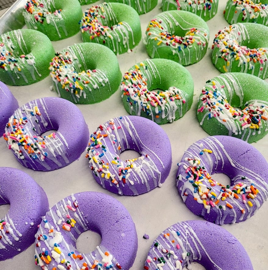 Essentially Nola Donut Dream Bath Bombs: Bath Time Gets Glazed and Amazed - Little Miss Muffin Children & Home