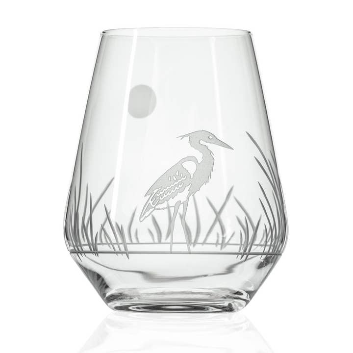 Heron 18oz Stemless Wine Tumbler Glass