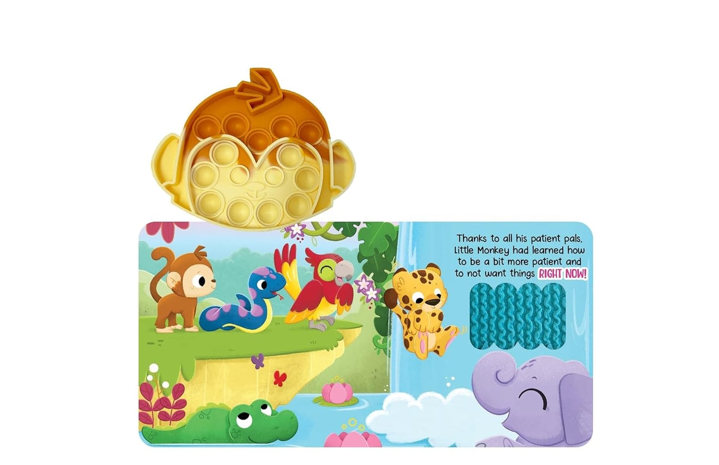 Little Hippo Books Little Monkey - Your Sensory Fidget Friend - Little Miss Muffin Children & Home