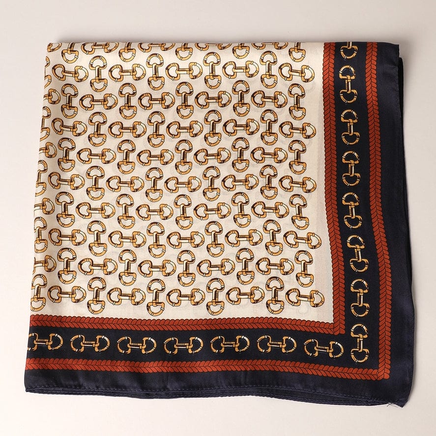 Fashion City Satin Horsebit Print Light Weight Soft Scarf - Little Miss Muffin Children & Home