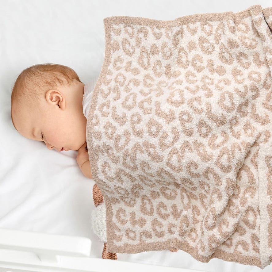 Fashion City Leopard Print Luxury Soft Throw Blanket - Little Miss Muffin Children & Home