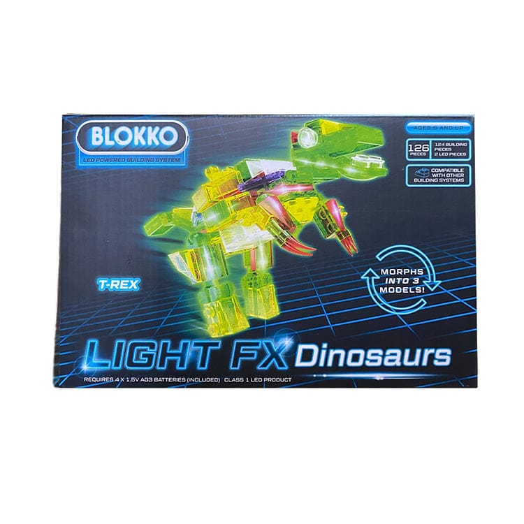 Anker Play Products Anker Play Products Blokko Light FX 3 In 1 Dinosaurs - Little Miss Muffin Children & Home