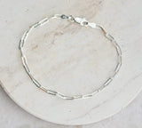 Sosie Designs Sterling Silver Paper Clip Bracelet