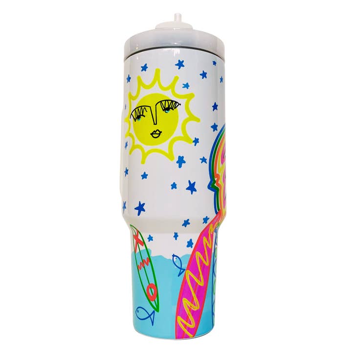 Surf Side Chica Tumbler