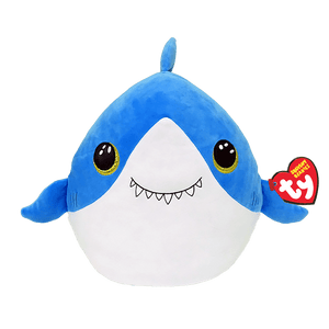 Ty Inc Ty Inc Beanie Squishies Finsley Blue Shark - Little Miss Muffin Children & Home