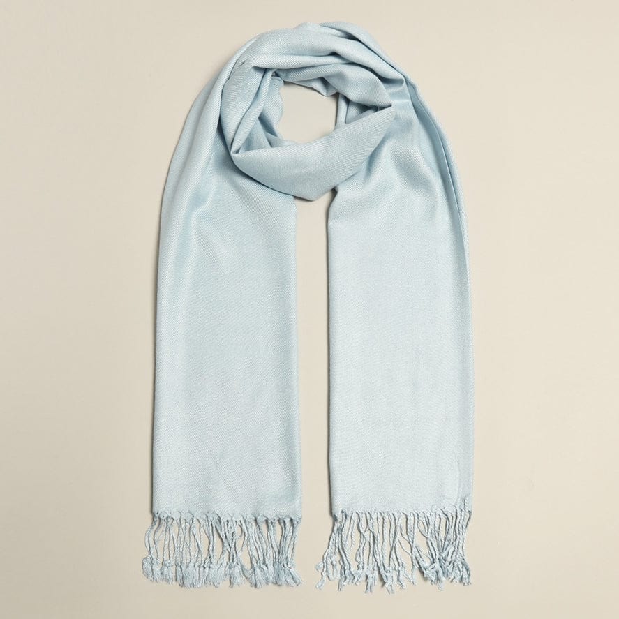 Fashion City Plain Pashmina Shawl Scarf Wrap with Fringes - Little Miss Muffin Children & Home