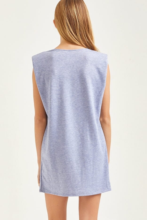 Good Girl Good Girl Shoulder Pad Tunic Shift Dress - Little Miss Muffin Children & Home