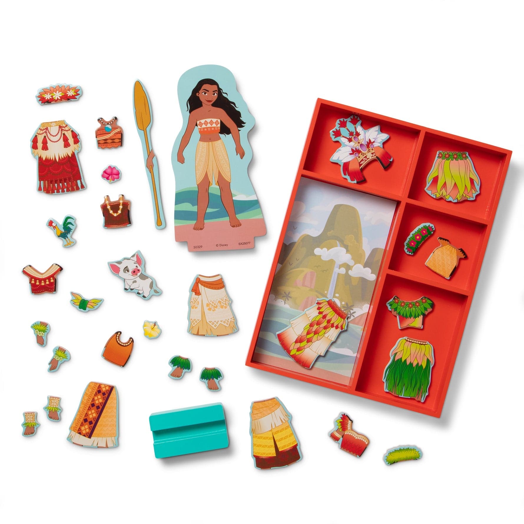 Melissa & Doug Disney Magnetic Dress Up Moana - Little Miss Muffin Children & Home