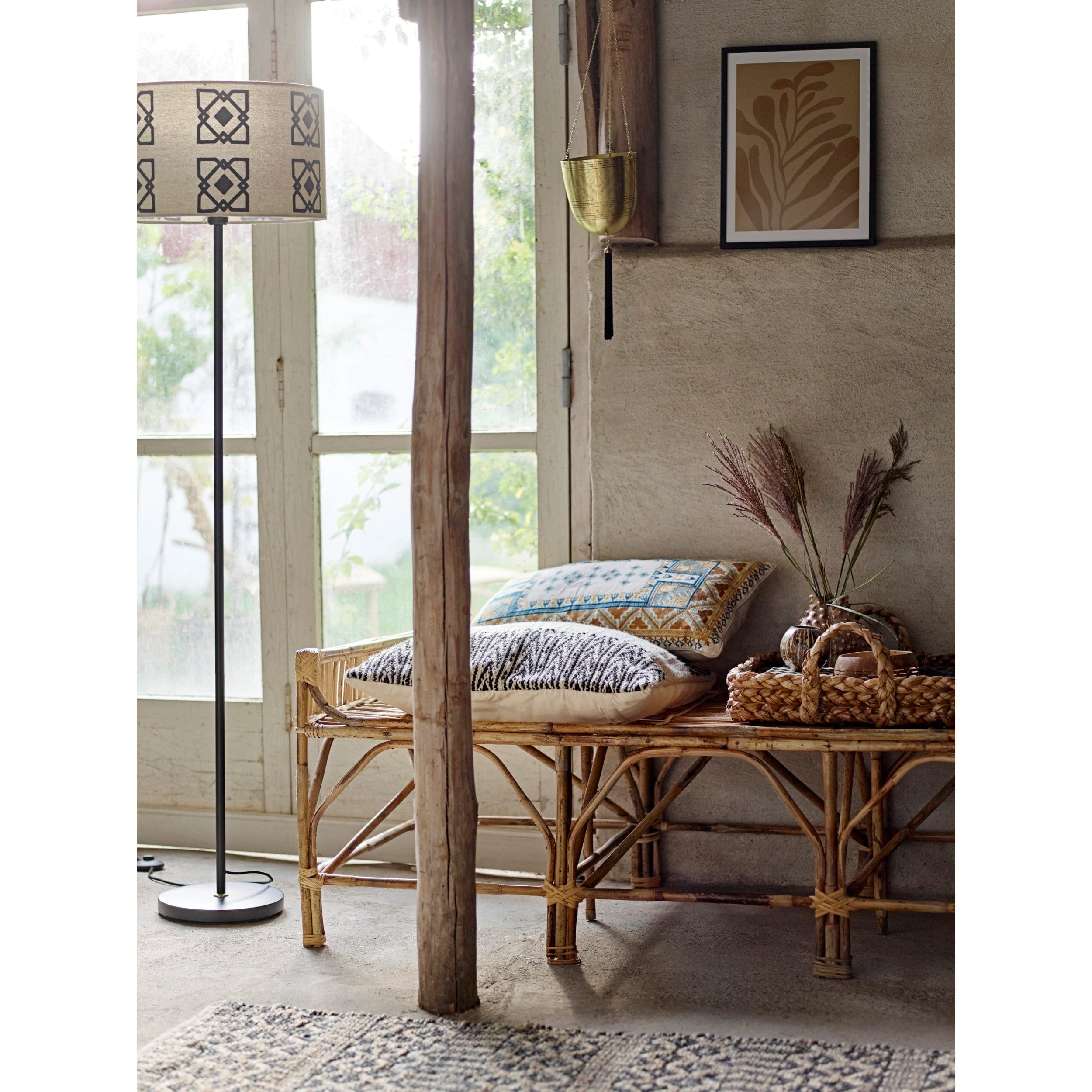 Creative Co-Op Creative Co-op Bankuan Braided Tray with Handles - Little Miss Muffin Children & Home