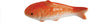 Stoneware 4" Floating Fish, 2 Styles Available
