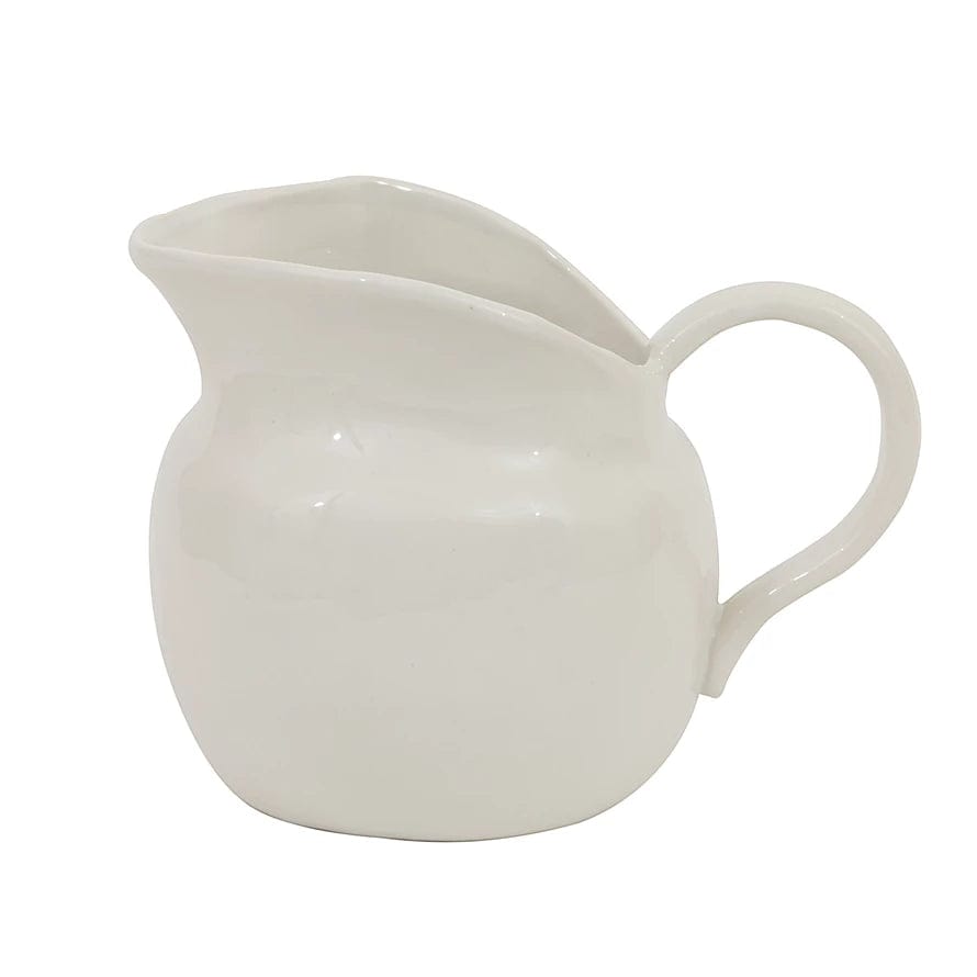 Creative Co-Op Creative Co-op Stoneware Vintage Reproduction Pitcher - Little Miss Muffin Children & Home