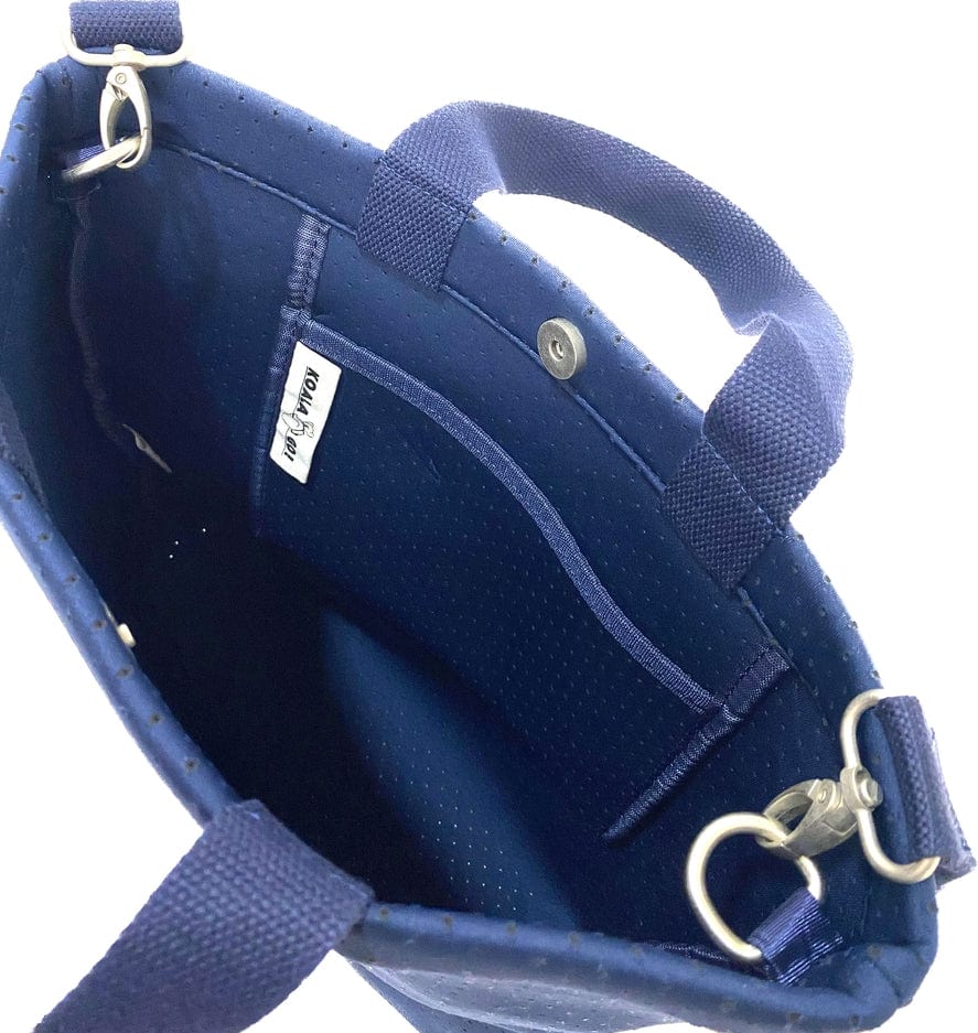 Quilted Koala Quilted Koala Neoprene Town Bag Navy - Little Miss Muffin Children & Home