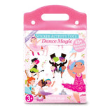 The Piggy Story Dance Magic Reusable Sticker Activity Tote