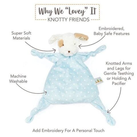 Bunnies by the Bay Bunnies By The Bay Skipit Puppy Knotty Friend - Little Miss Muffin Children & Home