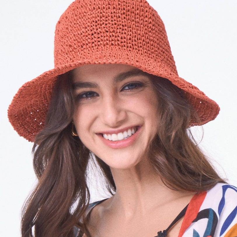 Fashion City Fashion City Straw Bucket Hat - Little Miss Muffin Children & Home