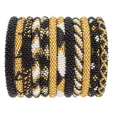 Aid Through Trade Aid Through Trade Black & Gold Game Day Roll-On Bracelets - Little Miss Muffin Children & Home