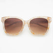 Amber Acetate Womens Cat Eye Sunglasses