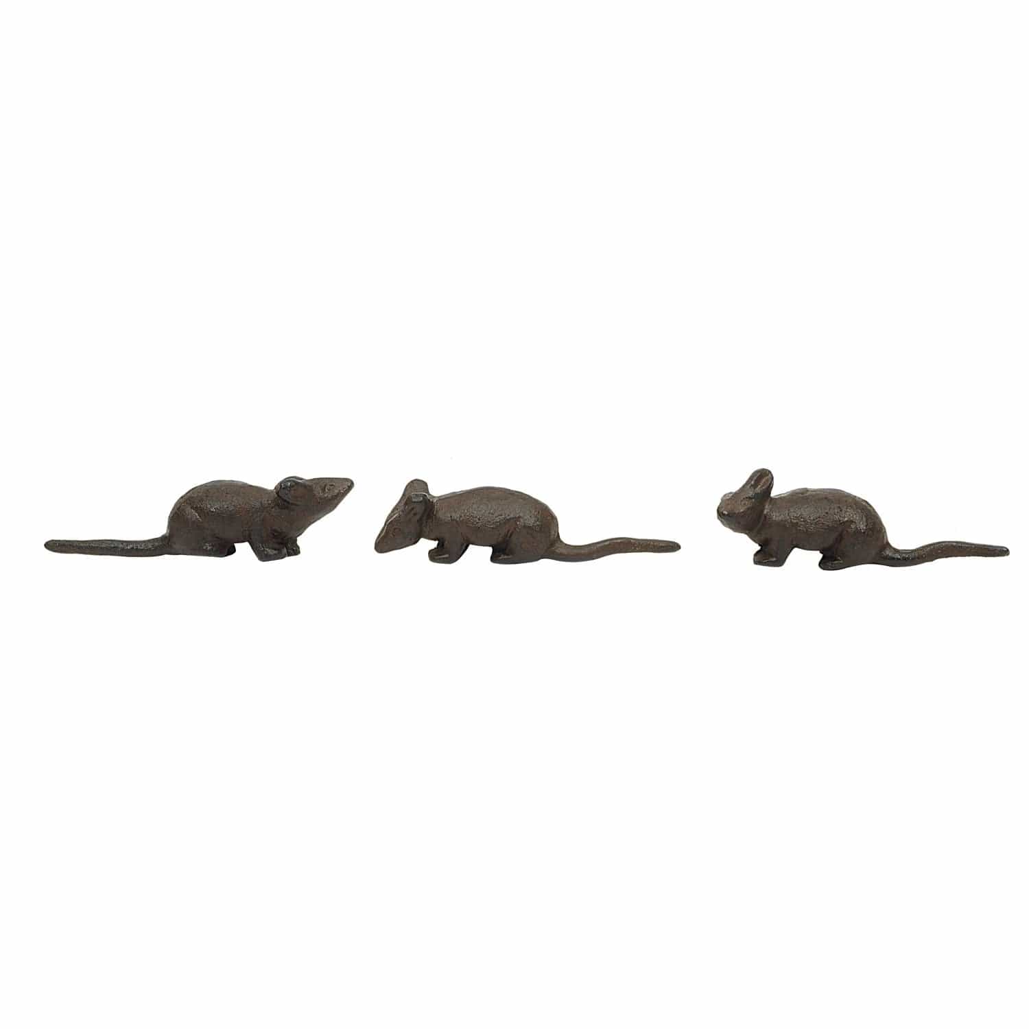 Creative Co-op Creative Co-op Cast Iron Mouse, 3 Styles - Little Miss Muffin Children & Home