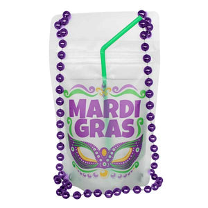 NeckSip NeckSip Mardi Gras Wearable Drink Pouches - Little Miss Muffin Children & Home