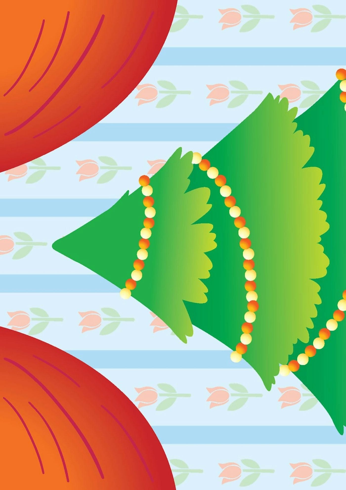 decorate a christmas tree sticker book