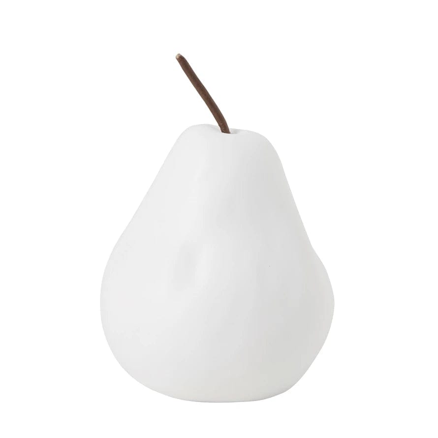 Creative Co-op Creative Co-Op Stoneware Pear - Little Miss Muffin Children & Home
