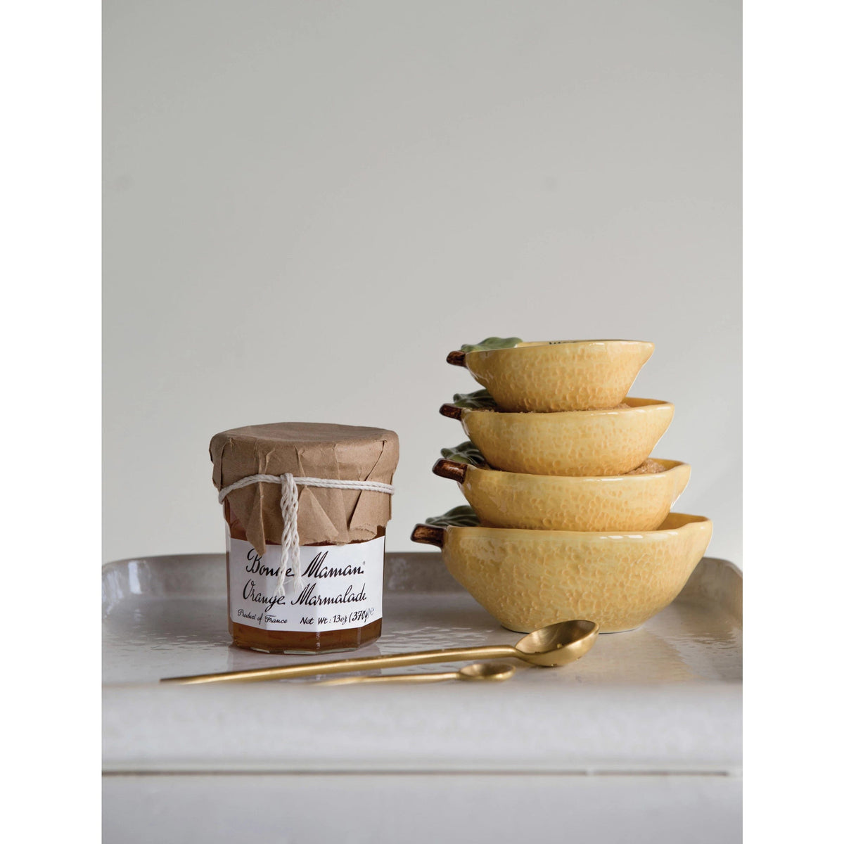 Creative Co-op Creative Co-Op Stoneware Measuring Cups - Little Miss Muffin Children & Home