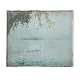 Creative Co-Op Creative Co-op Wood Framed Wall Decor with Swans - Little Miss Muffin Children & Home