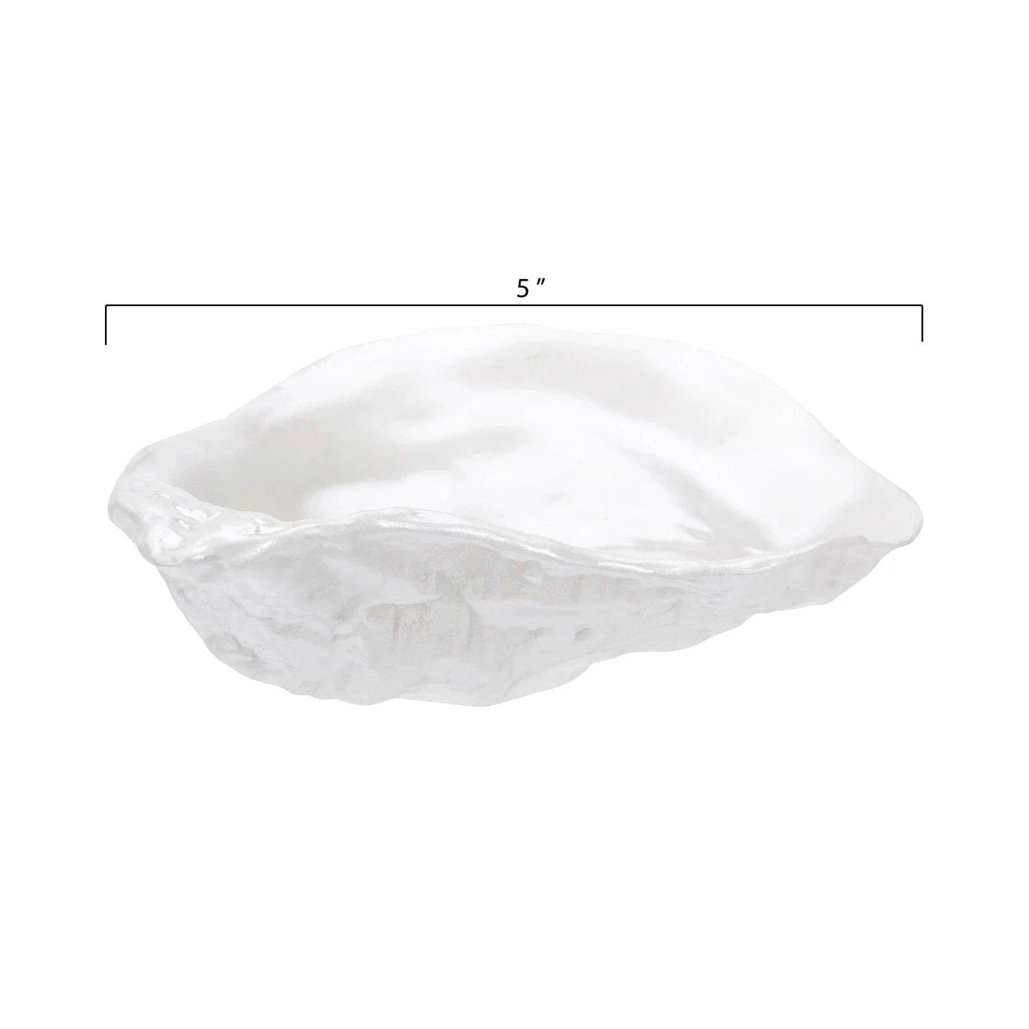 Creative Co-op Creative Co-op Iridescent Ceramic Oyster Dish - Little Miss Muffin Children & Home