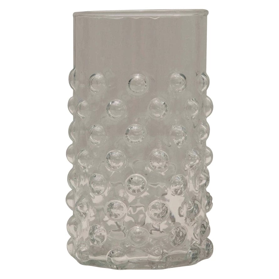 Creative Co-op Creative Co-Op Hobnail Drinking Glass - Little Miss Muffin Children & Home