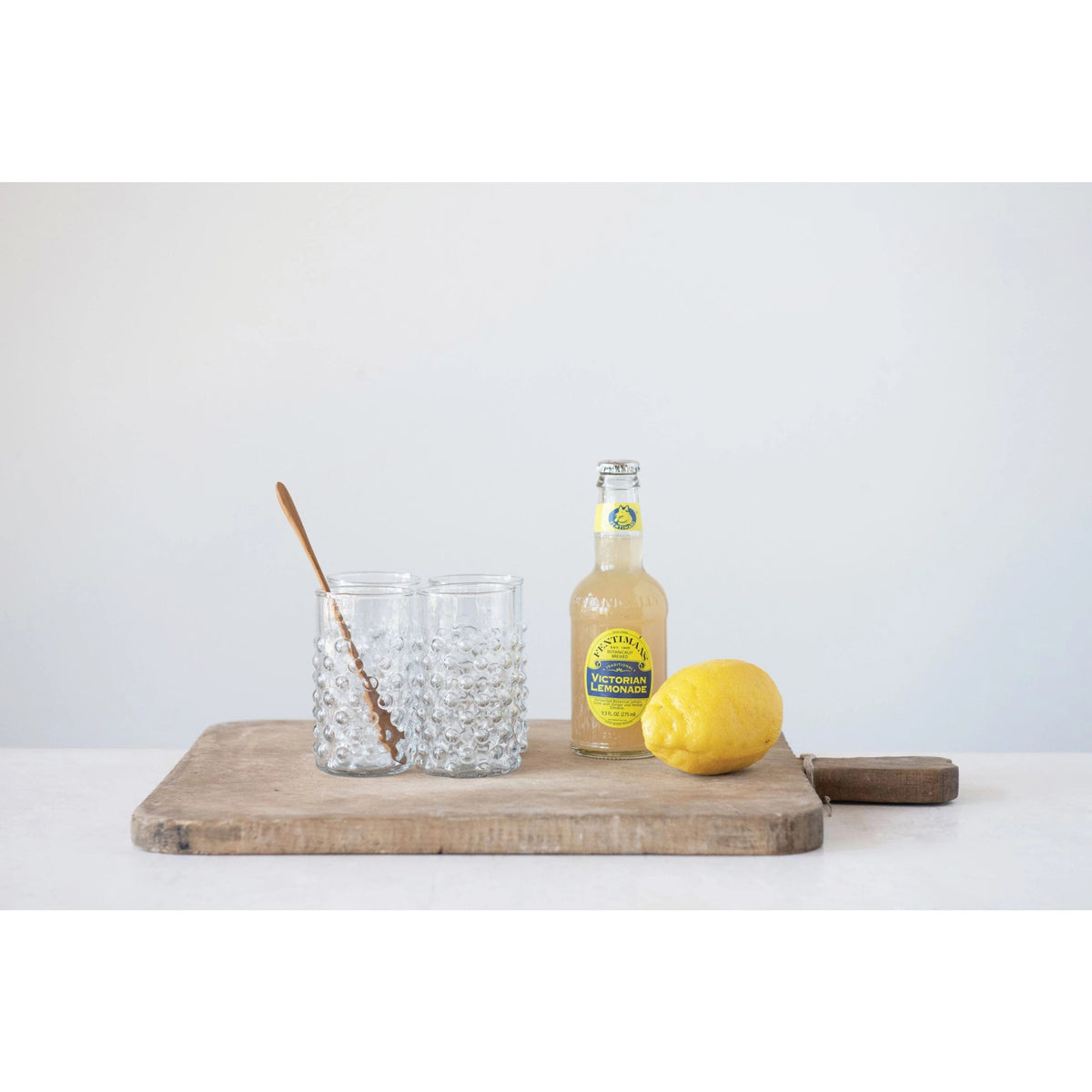 Creative Co-op Creative Co-Op Hobnail Drinking Glass - Little Miss Muffin Children & Home