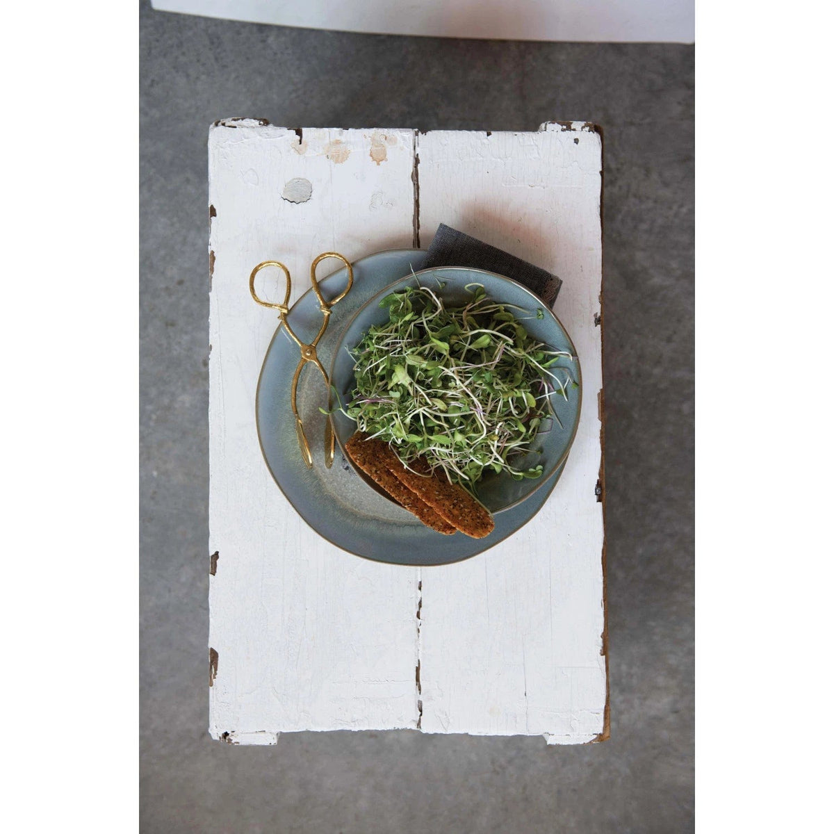 Creative Co-Op Creative Co-op Brass Leaf Tongs - Little Miss Muffin Children & Home