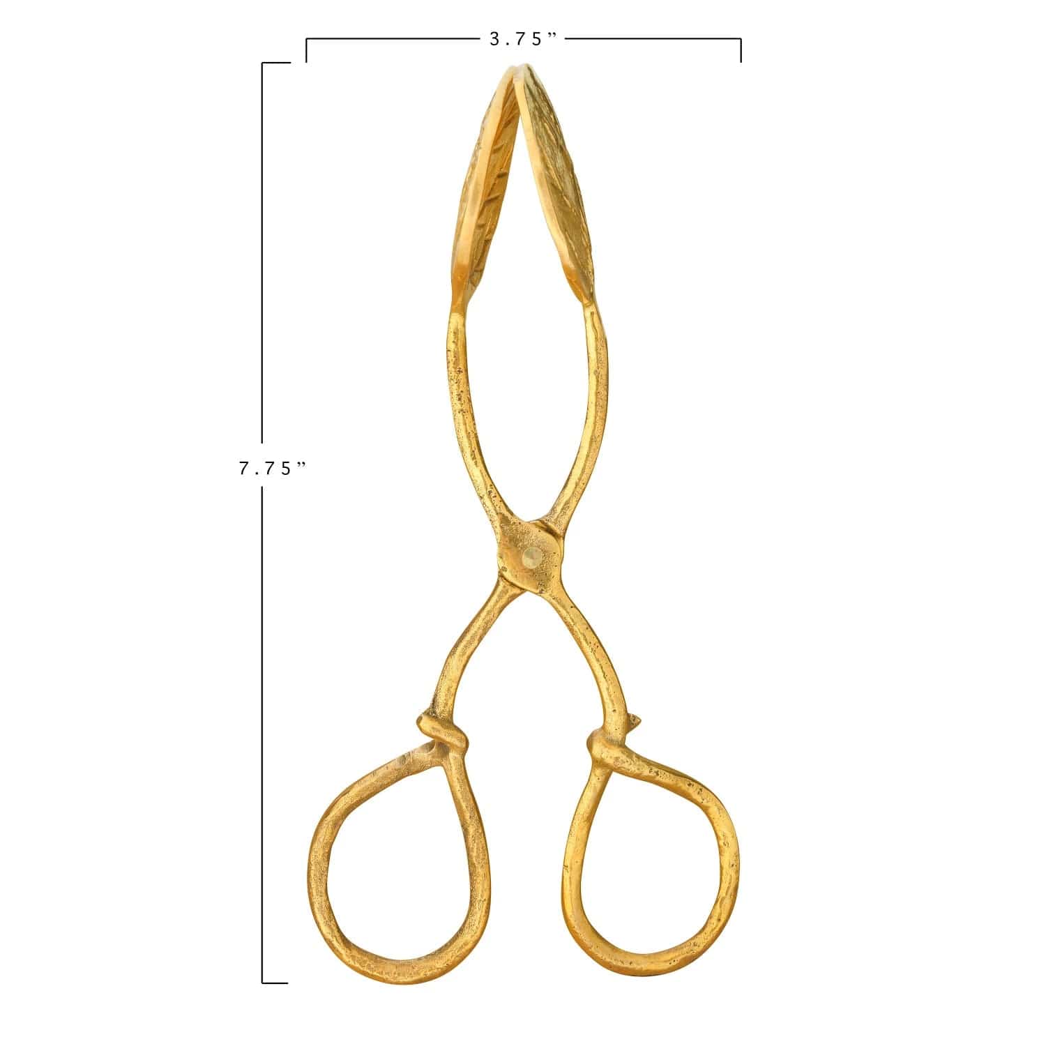 Creative Co-Op Creative Co-op Brass Leaf Tongs - Little Miss Muffin Children & Home