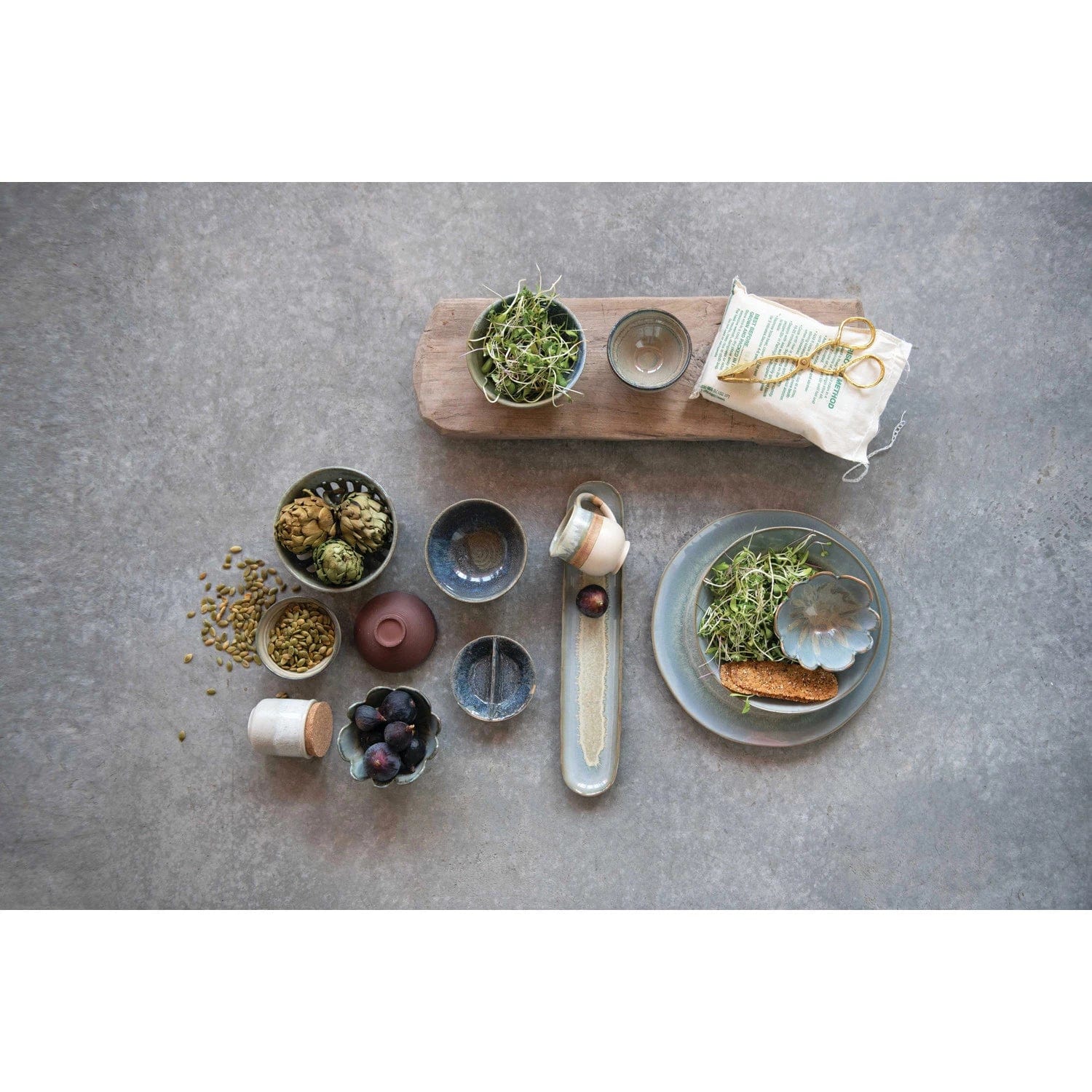 Creative Co-Op Creative Co-op Brass Leaf Tongs - Little Miss Muffin Children & Home