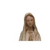 Creative Co-op 12" Magnesia Vintage Reproduction Virgin Mary Statue