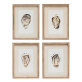 Creative Co-op Creative Co-op Wood Glass Oyster Wall Decor - Little Miss Muffin Children & Home