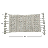 Creative Co-Op Creative Co-op Tufted Cotton Rug with Tassels - Little Miss Muffin Children & Home