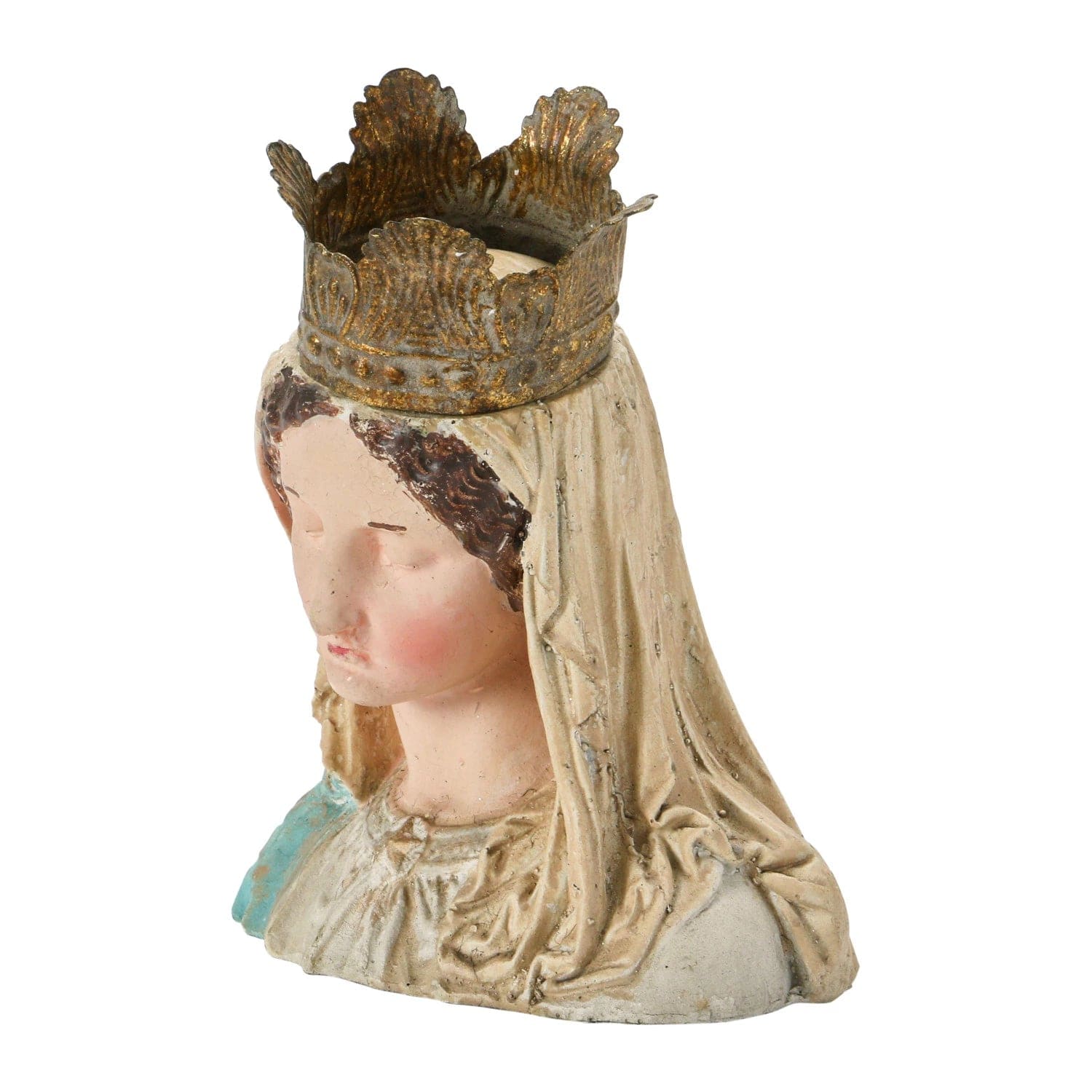 Creative Co-op Creative Co-op Magnesia Reproduction Virgin Mary Bust - Little Miss Muffin Children & Home
