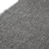 Creative Co-op Linen Blend Table Runner with Frayed Edges, Grey