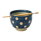 Creative Co-Op Creative Co-op Stoneware Bowl with Chopsticks Set - Little Miss Muffin Children & Home
