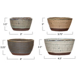 Creative Co-Op Creative Co-op Stoneware Bowls with Reactive Glaze - Little Miss Muffin Children & Home