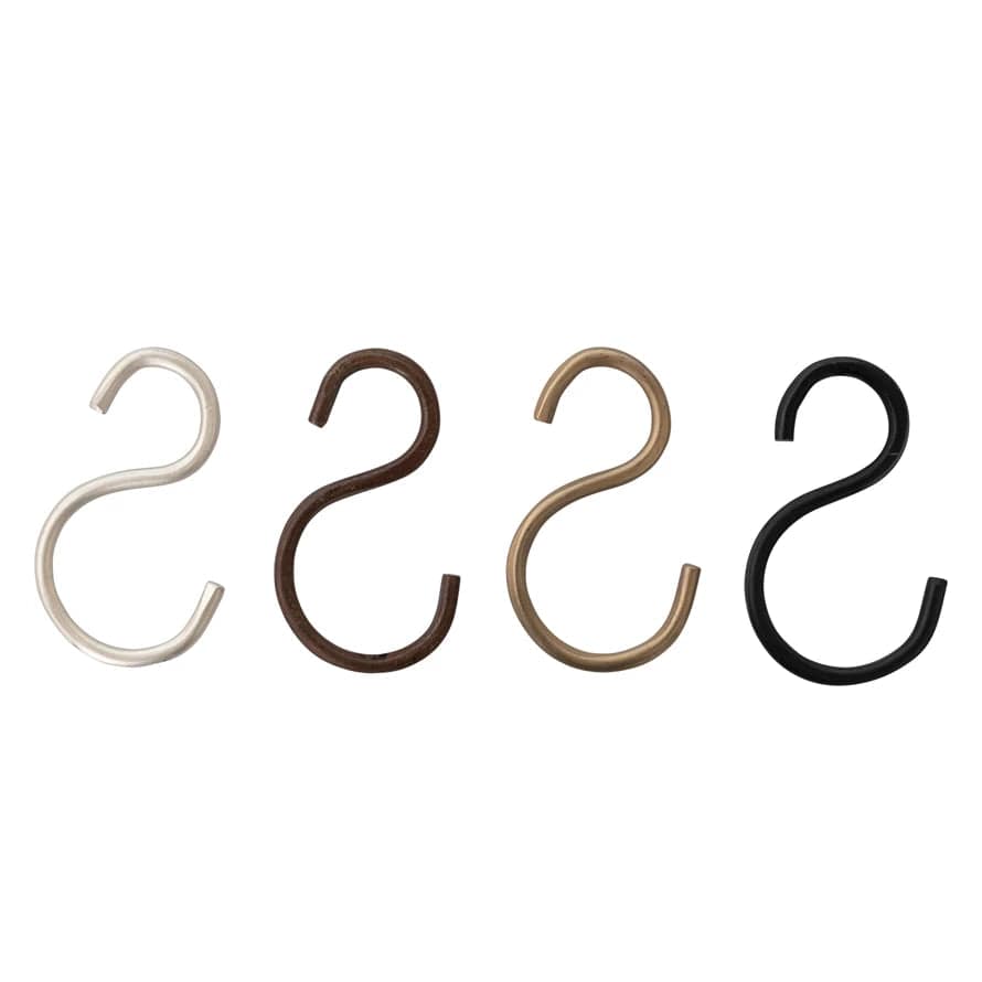 Creative Co-op Hand-Forged Iron S-Hook
