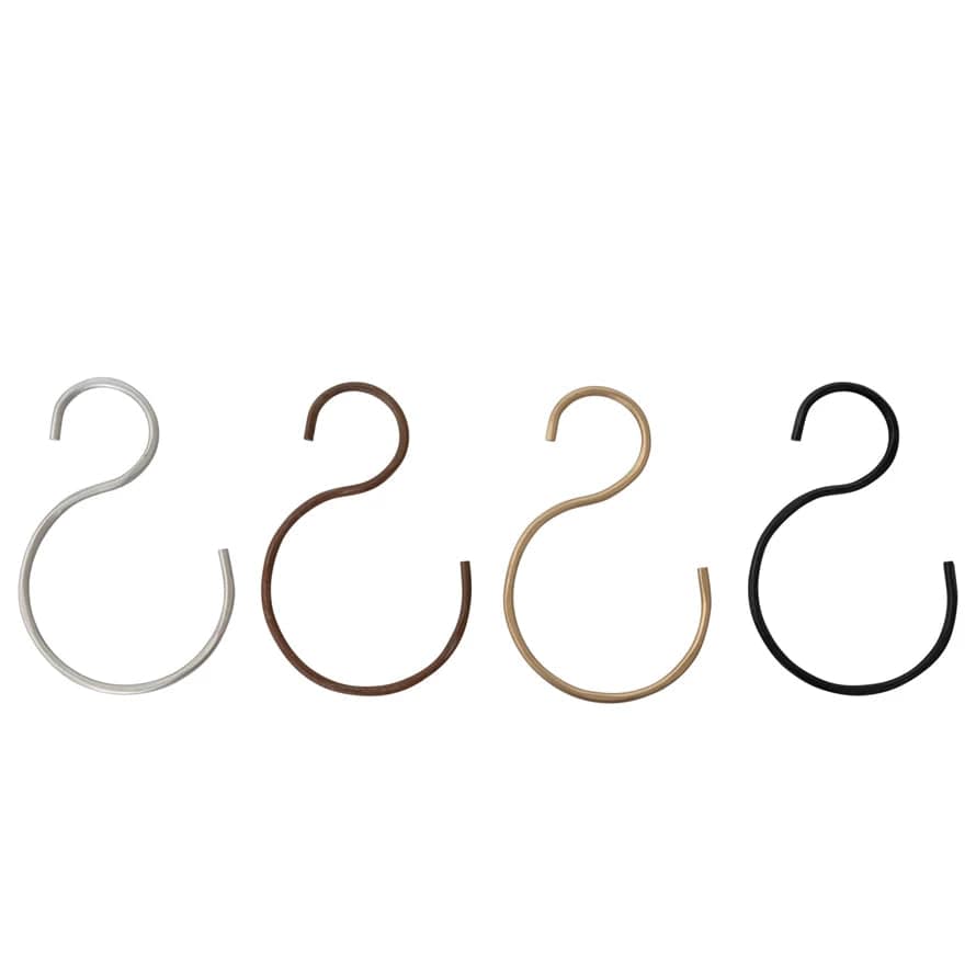 Creative Co-op Hand-Forged Iron S-Hook 