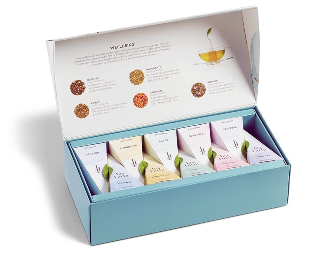 Tea Forte Tea Forte Wellbeing Petite Presentation Box - Little Miss Muffin Children & Home