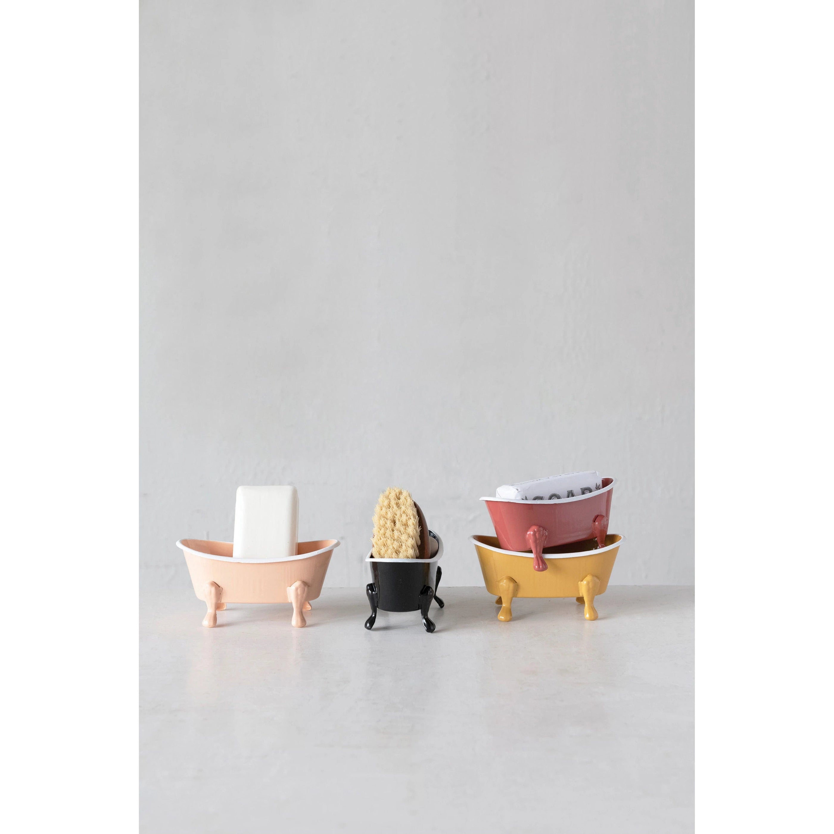 Creative Co-Op Creative Co-op Metal Bathtub Soap Dish - Little Miss Muffin Children & Home