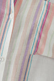 Fashion Week Fashion Week Maeve Multi Color Stripe Short Sleeve Shirt - Little Miss Muffin Children & Home