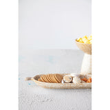 Creative Co-Op Creative Co-op Stoneware Tray with Handles - Little Miss Muffin Children & Home