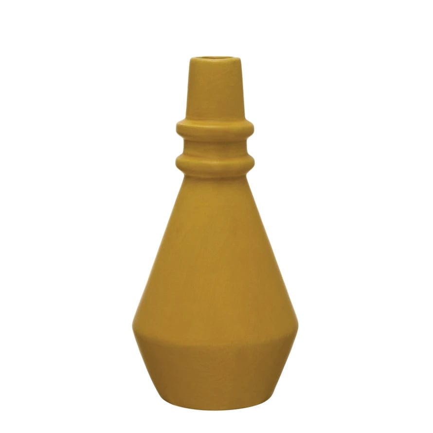 Creative Co-op Stoneware Taper Holder candle holder