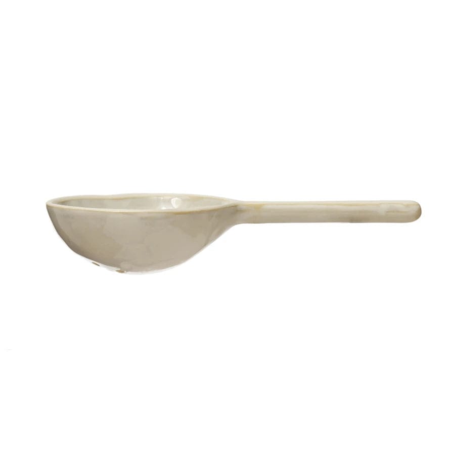 Creative Co-Op Creative Co-op Stoneware Strainer Spoon - Little Miss Muffin Children & Home